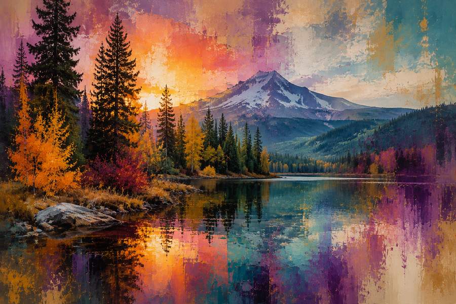 Nature regenerated artwork